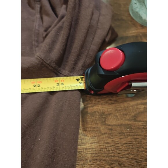 VTG Y2K Marithe Francois Girbaud 2XL Long Sleeve Brown Shirt NYC Paris Crown - Picture 7 of 9